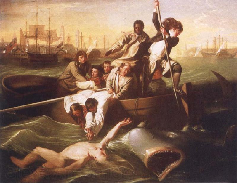 John Singleton Copley Waston and the Shark Spain oil painting art